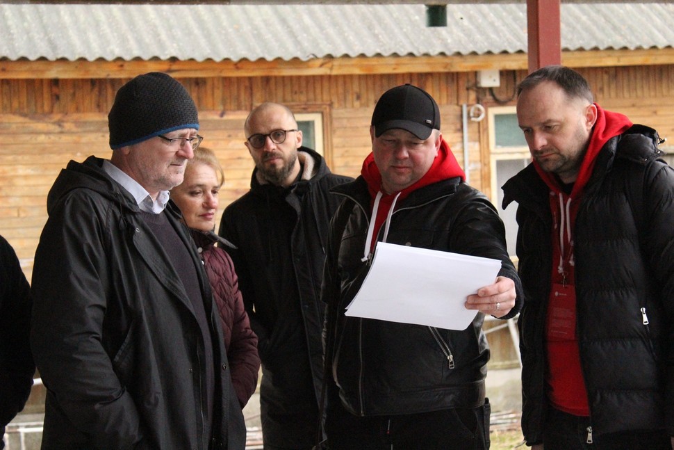 The Ambassador of Slovenia visited the construction of the Rehabilitation Center for children and youth with disabilities in Zarichany