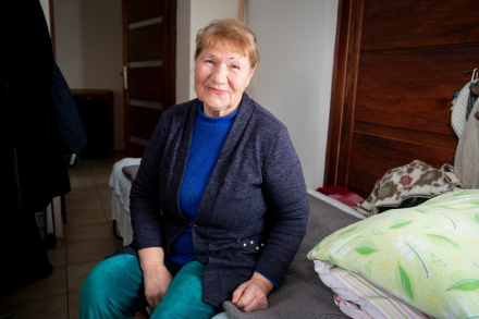 My passport is all I could get, says 80-year-old Polina from Mariupol 
